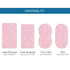 4 Pack Bassinet Sheet for Baby Girls, Bassinet Sheets Universal Fit for Rectangle, Oval, Hourglass Bassinet