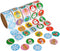 500 PC Holiday Stickers, ROLL ASST