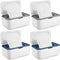 4 Pieces Wipes Dispenser Baby Wipes Case Container Case Wet Wipe Holder