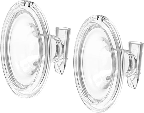 Spare Breast Shields,Wearable Milk Collection Cups Parts Replacement-Flange 28mm(2PCS)