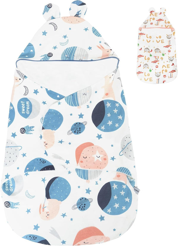 Joy-Crafted FBL 3-Way Adjustable Swaddles for Newborns | 0-3 & 3-6 Month