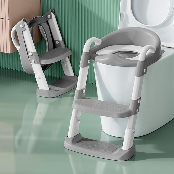 Potty Training Toilet Seat For Boys Girls, Toddler Toilet Seat With Step