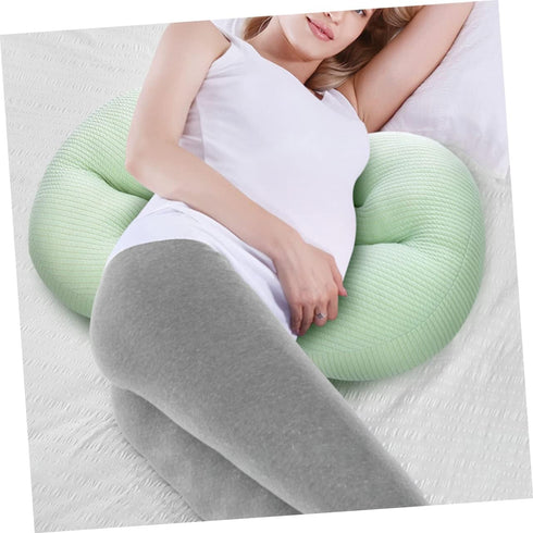 Pregnancy Waist Support Pillow U-Shaped Maternity Cushion for Comfortable Lumbar Support for Pregnant Women