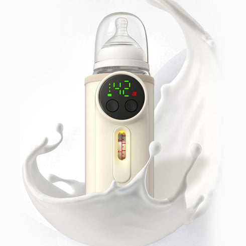 xeamun Portab Bottle Warmer for Travel,Fast Heating,6-Gear Temperature,Keep Warm for 5H,Must for Parents