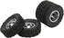 Hub Wheel Rims with Soft Rubber Tires, 4WD Aluminum Alloy Wheel Hub for WPL C14 C24 B14 B24 B16 B36 RC Car