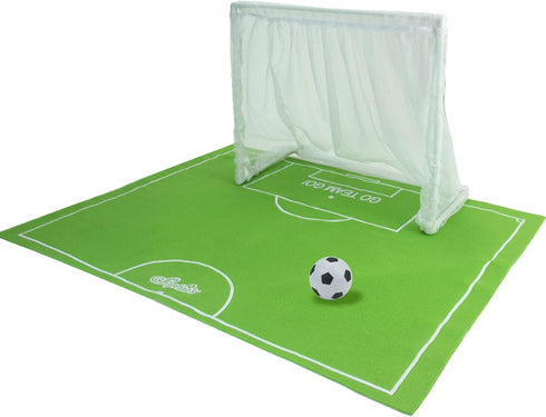 Sophia's 18" Doll Soccer Play Set with Goal Net, Sports Field, Soccer Ball, and Mesh Carrying Pouch - 3 pc.