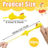 100Pack Finger Slingshot Chicken Rubber,Flick Stretchable Chicken Toys,Funny Stretchy Prank Gag Toys for Christmas
