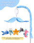 35 3 FEISIKE Baby Crib Mobile with Lullabies, Modes Rotation & Music, Adjustable Volume, Nursery Decor for Boys