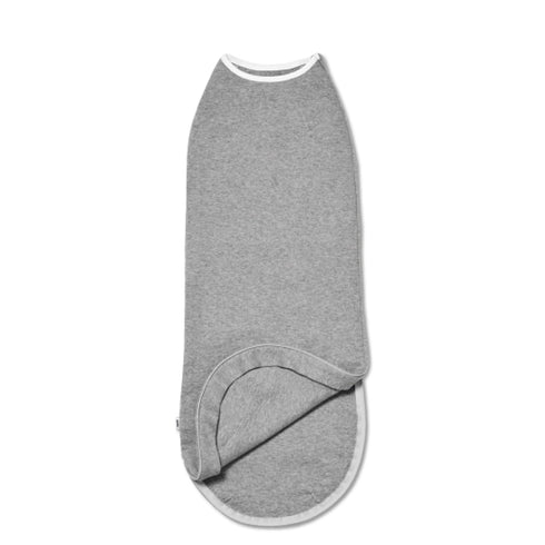 Nanit Swaddle Sleepwear in Heather Grey - Newborn Size