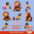 1 10 Inches Cuddle Barn - Crackin' Up Coco | Super Soft Animated Twirling Moving Monkey Stuffed Animal Plush Toy |