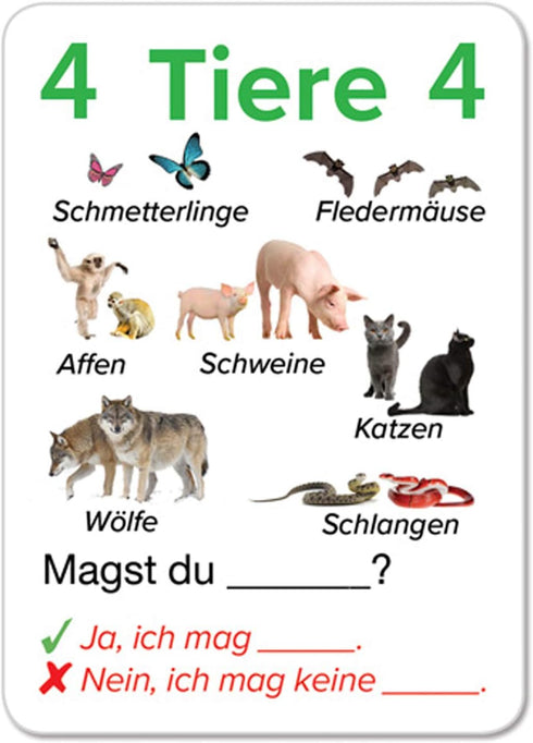 AGO Auf Deutsch - Fun Card Game for Beginners Learning German Conversation