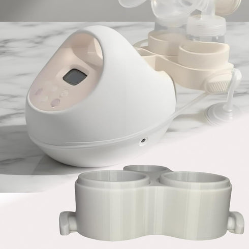 semihacker S2 Bottle Holder for Spectra Breast Pump,Fits All Versions, Perfect Fit, Durable Material, Portable