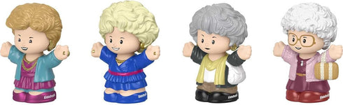Little People Collector The Golden Girls TV Show Special Edition Set, 4 Figures in Display Package