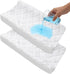 DMS PROTECTOR Waterproof Changing Pad Cover 2 Pack, Quilted Viscose Fitted Diaper Chang Table