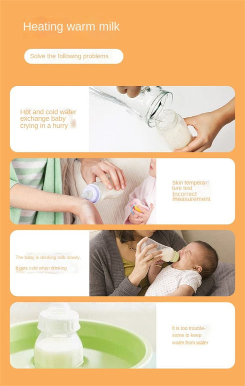 2023 USB Milk Warmer Bag - New Fast Bottle Warmer for Travel, Portable Car Bottle Warmer for Travel, on The Go Bottle