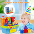 Woby Multifunctional Musical Learning Tool Workbench Toy Set for Kids with Shape Sorter Tools