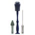 Set 3-Pack 3-Pack Dr. Brown's Silicone Cleaning Brush with Bottle, Spout, and Straw Brush, + Baby Bottle Sponge Brush