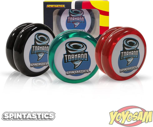 Tornado - Looping Yo-Yo, Classic Shape, Ball-Bearing Axle, Designed by World Yo-Yo Champion (Blue)