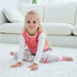 MICHLEY Toddler Sleeping Sack with Feet, Newborn Infant Sleeveless Sleeping Bag 2-way Zipper - Pink Bird, 1-3T