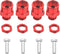 4Pack Vgoohobby Metal Wheel Hex Drive Hub Adapter, 12mm to 17mm Conversion for 1/10 Off-Road RC Cars