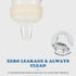 Zafflerva 6m+, Pack 4 Spout Sippy Nipples for Mam Baby Bottles, Transition Cup Food Grade Silicone Soft Nipple