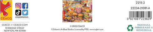 Ceaco - Yum Yum 300 Oversized Piece Jigsaw Puzzle