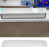 GREYWAWA 3FT Kids Bath Splash Protectors with Toy Organiz Tray Silicone Water Barrier & Strong Suction Cups Safe