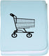 CafePress Shopping Cart Baby Blanket, Super Soft Newborn Swaddle