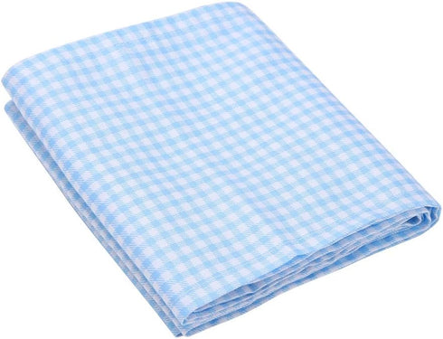 VGEBY Newborn Swaddle Sash, Maternity Bow Sash, Infant Blanket Swaddling Blankets (light blue plaid)