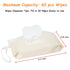 4 Pack Wipes Dispenser, Seposeve Portable Baby Wipe Case, Refillable Baby Wipes Container, Wipe Holder, Keeps Wipes