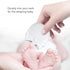 Trimmer Electric Automatic Nail Grinder, Rechargeable Safety Nail with Smart Chip, for Baby Adults (White