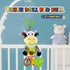 Interactive 3D Teethers Musical Baby Toy, Plush Stroller Hanging Doll for Infants, Soft Toys with Multi-Sensory Features