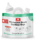 dearlomum Microwave Steam Sterilizer Bag for Baby Bottles 20 Count (20 Uses
