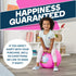 Flybar Hopper Ball for Kids - Bouncy Ball with Handle, Durable Bouncy Balls, Indoor and Outdoor Toy, Pump Included,