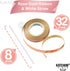 KatchOn Rose Gold 31 Balloons Pack of 12, 40 Inch Birthday Decorations for Women with Confetti Balloons