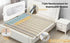 UNAPHO 59 Inch System,59" 29.5" Bed Rail for Toddlers,Swing Down Kids Bed Rails Guard for Twin,Full,Queen,Bunk Size