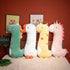 PEACH CAT Cute Long Giraffe Plush Pillow - Kawaii Stuffed Animal for Girls and Boys (Yellow, 35.4")