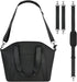 Generic Stroller Diaper Bag - Waterproof Supplies Storage, Mom Bag Milk Bottle Holder, Large Capacity Tote | Wet Wipes