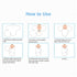 Baby Swaddle Blankets - Unisex Wrap for Newborn Baby Boys Girls, Skin Friendly Sleep Sack (Button, Blue)