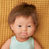 Miniland 15'' Caucasian Boy Doll with Down Syndrome (Box) - Anatomically Correct, Quality Made in Spain
