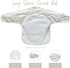 Long Sleeve Baby Bib - Waterproof Toddler Art Smock Feeding Apron