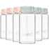 COMI Natural Glass Baby Bottle,Standard Neck Breastmilk Storage Bottle for Fridge,Breast Milk