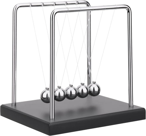Newtons Cradle Balance Balls, Science Physics Gadget Desktop Decoration Kinetic Motion Toy