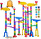 Meland Marble Run - 132Pcs Marble Maze Game Building Toy for Kids, Marble Track Race Set & STEM Learning Toys for Ages