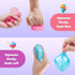 JIACAI 3pack (3pcs) Stress Cube Squishy Stress Balls for Kids Ice Cubes Squishy for Adults Fidget Toy for Your Best