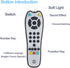Kids Musical TV Remote Control Toy with Soft Light and Sound, Adjustable Volume Learning Toy for 6 Months+