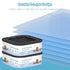 Chariholis 6 Packs 810 Jumbo Square Refills Disposal Bags Refill Compatible with Diaper Genie Compact and Select Pails