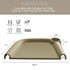 Upgraded Silicone Baby Dining Tray Compatible with Inglesina Fast Table Chair & Hook-On High Chairs, BPA-Free