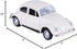 Berry President 1967 Classic Beetle Bug Vintage Diecast Metal Pull Back Car Model Toy (Beige) for Kids/Gift