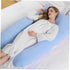 Odorless U-Shaped Pillow Case for Maternity Support